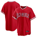 Los Angeles Angels Blank Player Red HeidiMiller Home Game Stitched Jerseys