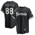 Chicago White Sox #88 Luis Robert Jr Player Black HeidiMiller City Connect Home Game Stitched Jerseys