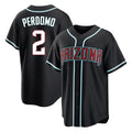 Arizona Diamondbacks #2 Geraldo Perdomo Player Black HeidiMiller Home Game Stitched Jerseys