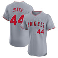 Los Angeles Angels #44 Ben Joyce Player Gray HeidiMiller Home Limited Elite Stitched Jerseys