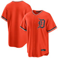 Detroit Tigers Blank Player Orange HeidiMiller Home Game Stitched Jerseys