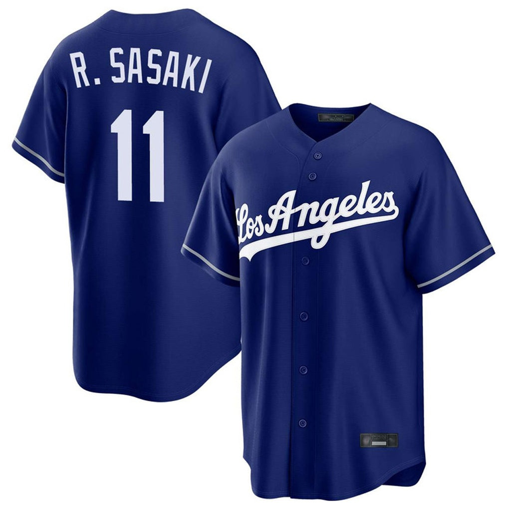 Los Angeles Dodgers #11 Roki Sasaki Player Royal HeidiMiller Game Stitched Jerseys