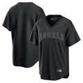 Los Angeles Angels Blank Player Black HeidiMiller Pitch Fashion T-shirt Stitched Jerseys