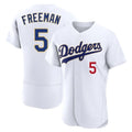 Los Angeles Dodgers #5 Freddie Freeman Player Gold White HeidiMiller 2026 Collection Stadium Limited Elite Stitched Jerseys