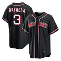 Boston Red Sox #3 Ceddanne Rafaela Player Black HeidiMiller Out Home Game Stitched Jerseys