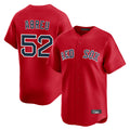 Boston Red Sox #52 Wilyer Abreu Player Red HeidiMiller Limited Home Game Stitched Jerseys1