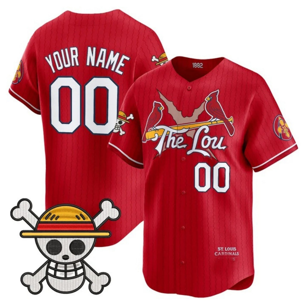 Custom St. Louis Cardinals x One Piece Red HeidiMiller Vapor Premier Limited Jersey - Stitched