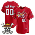 Custom St. Louis Cardinals x One Piece Red HeidiMiller Vapor Premier Limited Jersey - Stitched