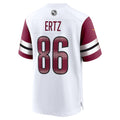 W.Commanders #86 Zach Ertz White HeidiMiller Game Jersey