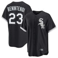 Chicago White Sox #23 Andrew Benintendi Player Black HeidiMiller Home Game Stitched Jerseys