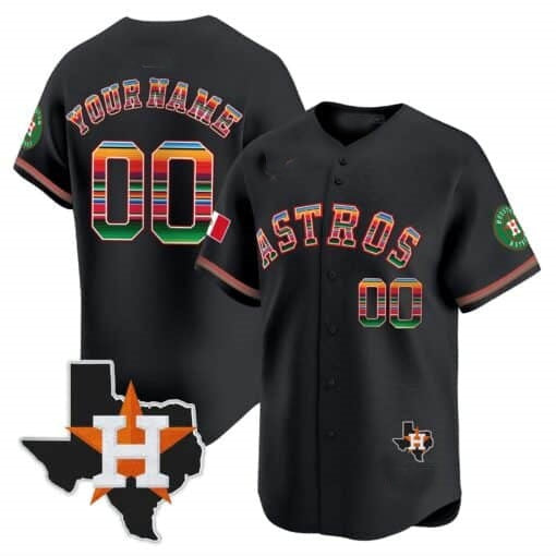 Custom Houston Astros Mexico Texas Patch Vapor Premier Limited Jersey ¨C All Stitched HeidiMiller