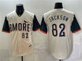 Baltimore Orioles #82 Jeremiah Jackson Natural HeidiMiller 2026 City Connect Stadium Stitched Jersey