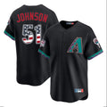 Arizona Diamondbacks #51 Randy Johnson Player Black HeidiMiller USA 250 Fourth of July Home Game Stitched Jerseys