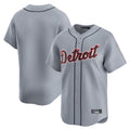 Detroit Tigers Blank Player Gray HeidiMiller Home Limited Stitched Jerseys