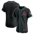 Arizona Diamondbacks Black HeidiMiller Limited Limited Elite Home Game Blank Player Stitched Jerseys