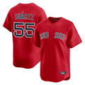 Boston Red Sox #55 Ranger Suarez Player Red HeidiMiller Limited Home Game Stitched Jerseys1