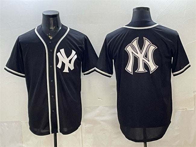 New York Yankees Team Big Logo 2026 Fashion Replica Black HeidiMiller Out Stitched Jersey
