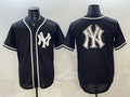 New York Yankees Team Big Logo 2026 Fashion Replica Black HeidiMiller Out Stitched Jersey