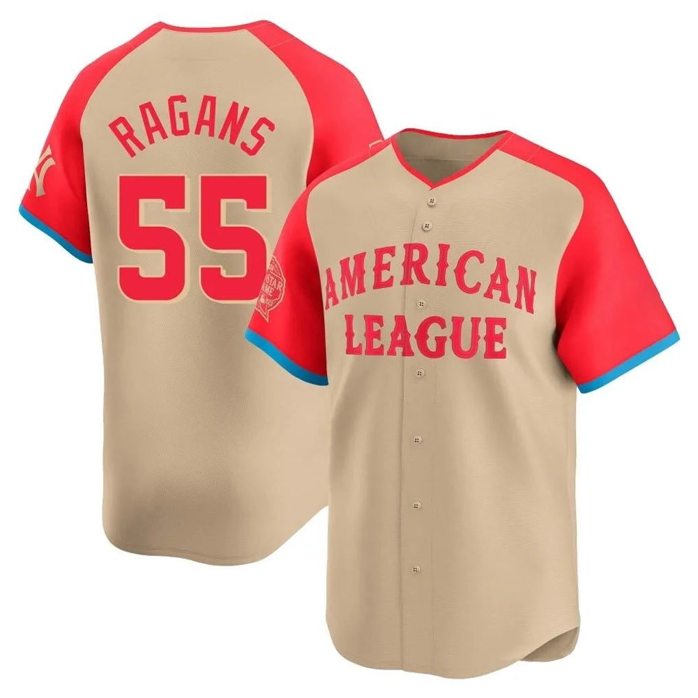 Kansas City Royals #55 Cole Ragans Player Cream HeidiMiller American League All-Star Game Limited Home Stitched Jerseys