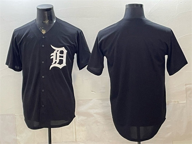 Detroit Tigers Blank Black HeidiMiller Limited Stitched Jersey