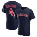 Cleveland Guardians #4 Brayan Rocchio Player Navy HeidiMiller Limited Elite Home Stitched Jerseys