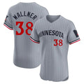 Minnesota Twins #38 Matt Wallner Player Gray HeidiMiller Home Limited Elite Stitched Jerseys