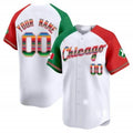 Custom Chicago White Sox Mexico Vapor Premier Limited Jersey V3- White HeidiMiller