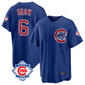 Chicago Cubs #6 Matt Shaw Player Royal HeidiMiller 150th Anniversary Home Game Stitched Jerseys