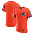 Detroit Tigers Blank Player Orange HeidiMiller Limited Elite Home Stitched Jerseys