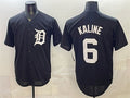 Detroit Tigers #6 Al Kaline Black HeidiMiller Limited Stitched Jersey