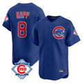 Chicago Cubs #8 Ian Happ Player Royal HeidiMiller 150th Anniversary Limited Home Stitched Jerseys