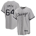 Chicago White Sox #64 Shane Smith Player Gray HeidiMiller Home Game Stitched Jerseys