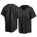 Boston Red Sox #49 Tim Wakefield Player Black HeidiMiller T-shirt Home Game Stitched Jerseys