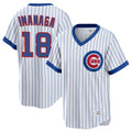 Chicago Cubs #18 Shota Imanaga Player White HeidiMiller T-shirt Cooperstown Collection Limited Stitched Jerseys
