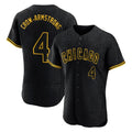 Chicago Cubs #4 Pete Crow-Armstrong Player Black HeidiMiller Snake Skin City Limited Elite Home Game Stitched Jerseys