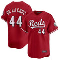 Cincinnati Reds #44 Elly De La Cruz Player Red HeidiMiller Home Limited Stitched Jerseys