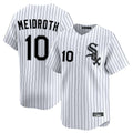Chicago White Sox #10 Chase Meidroth Player White HeidiMiller Stripe Limited Home Stitched Jerseys