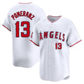 Los Angeles Angels #13 Drew Pomeranz Player White HeidiMiller Limited Home Stitched Jerseys
