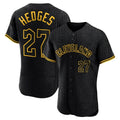 Cleveland Guardians #27 Austin Hedges Player Black HeidiMiller Snake Skin City Limited Elite Home Stitched Jerseys