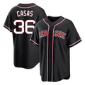 Boston Red Sox #36 Triston Casas Player Black HeidiMiller Out Home Game Stitched Jerseys