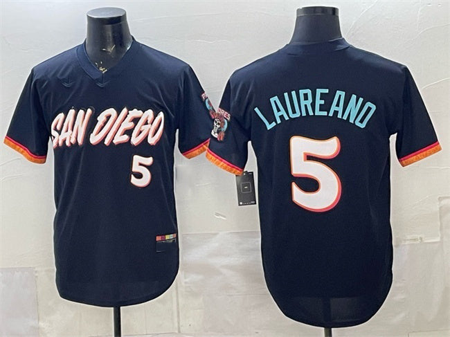 San Diego Padres #5 Ramon Laureano Obsidian HeidiMiller 2026 City Connect Stadium Stitched Jersey