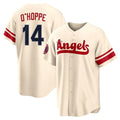 Los Angeles Angels #14 Logan O'Hoppe Player Cream HeidiMiller City Connect Home Stitched Jerseys
