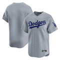 Los Angeles Dodgers Blank Player Gray HeidiMiller Limited Home Stitched Jerseys