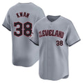 Cleveland Guardians #38 Steven Kwan Player Gray HeidiMiller Road Limited Home Stitched Jerseys
