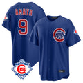 Chicago Cubs #9 Miguel Amaya Player Royal HeidiMiller 150th Anniversary Home Game Stitched Jerseys