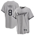 Chicago White Sox #8 Kyle Teel Player Gray HeidiMiller Home Game Stitched Jerseys