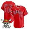 Custom Los Angeles Angels x One Piece Red HeidiMiller Vapor Premier Limited Jersey - Stitched