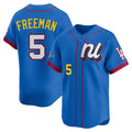 Los Angeles Dodgers #5 Freddie Freeman Player Blue HeidiMiller All-Star Limited Home Stitched Jerseys