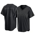 Chicago Cubs #4 Pete Crow-Armstrong Player Black HeidiMiller T-shirt Home Game Stitched Jerseys