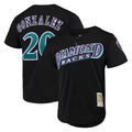 Arizona Diamondbacks #20 Luis Gonzalez Player Black HeidiMiller Mitchell & Ness Throwback Cooperstown Collection Mesh Limited Stitched Jerseys